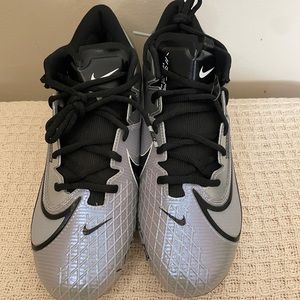 NIKE VAPOR EDGE ELITE 360 2 GREY FOOTBALL CLEATS MENS SIZE 9 DA5457-002  New